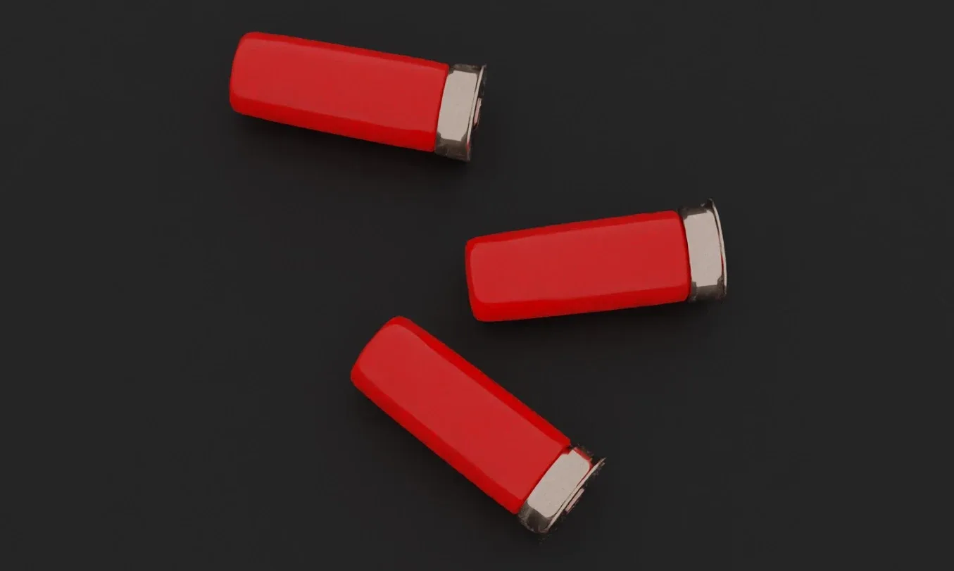 Shotgun Shells 3D Model