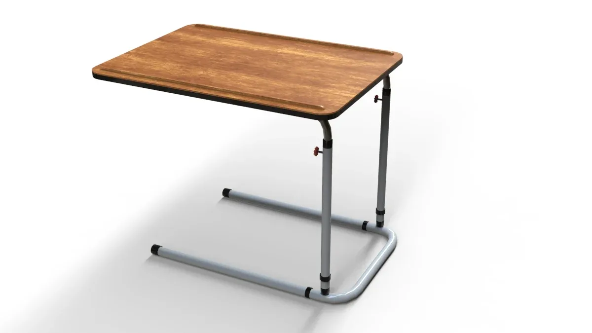 Overbed Table 3D Model