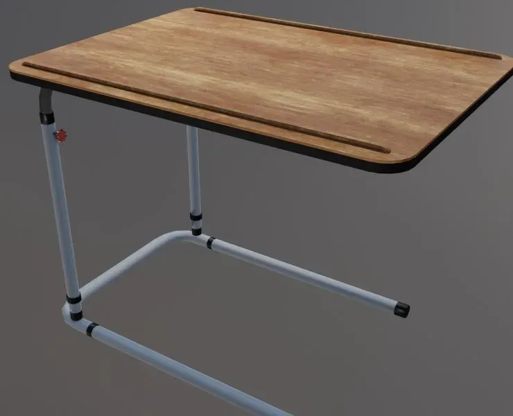 Overbed Table 3D Model