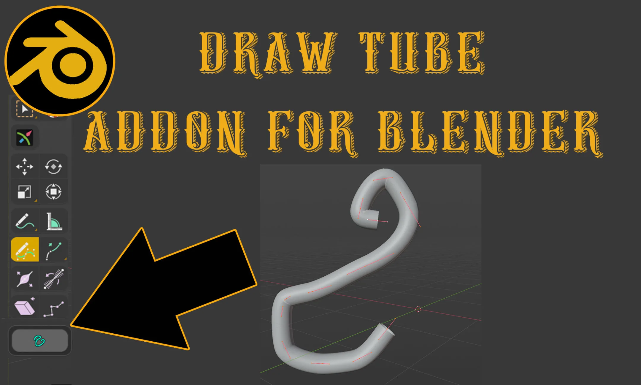 Draw Tube addon for Blender