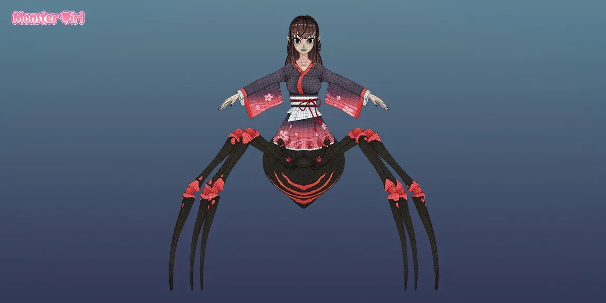 Monster Girl Arachne