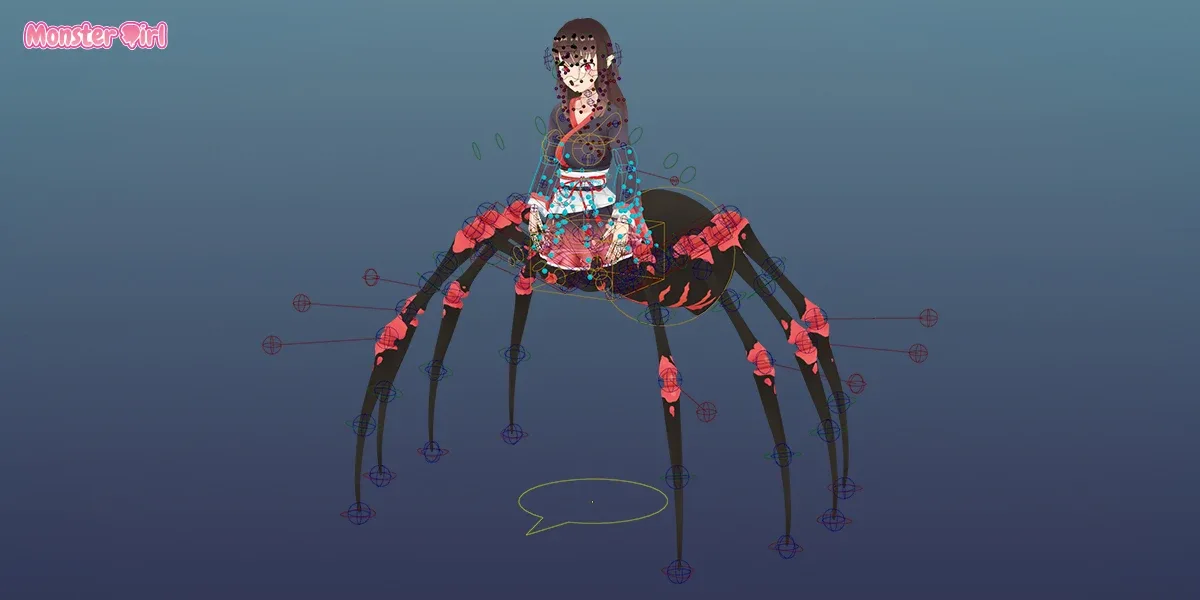 Monster Girl Arachne