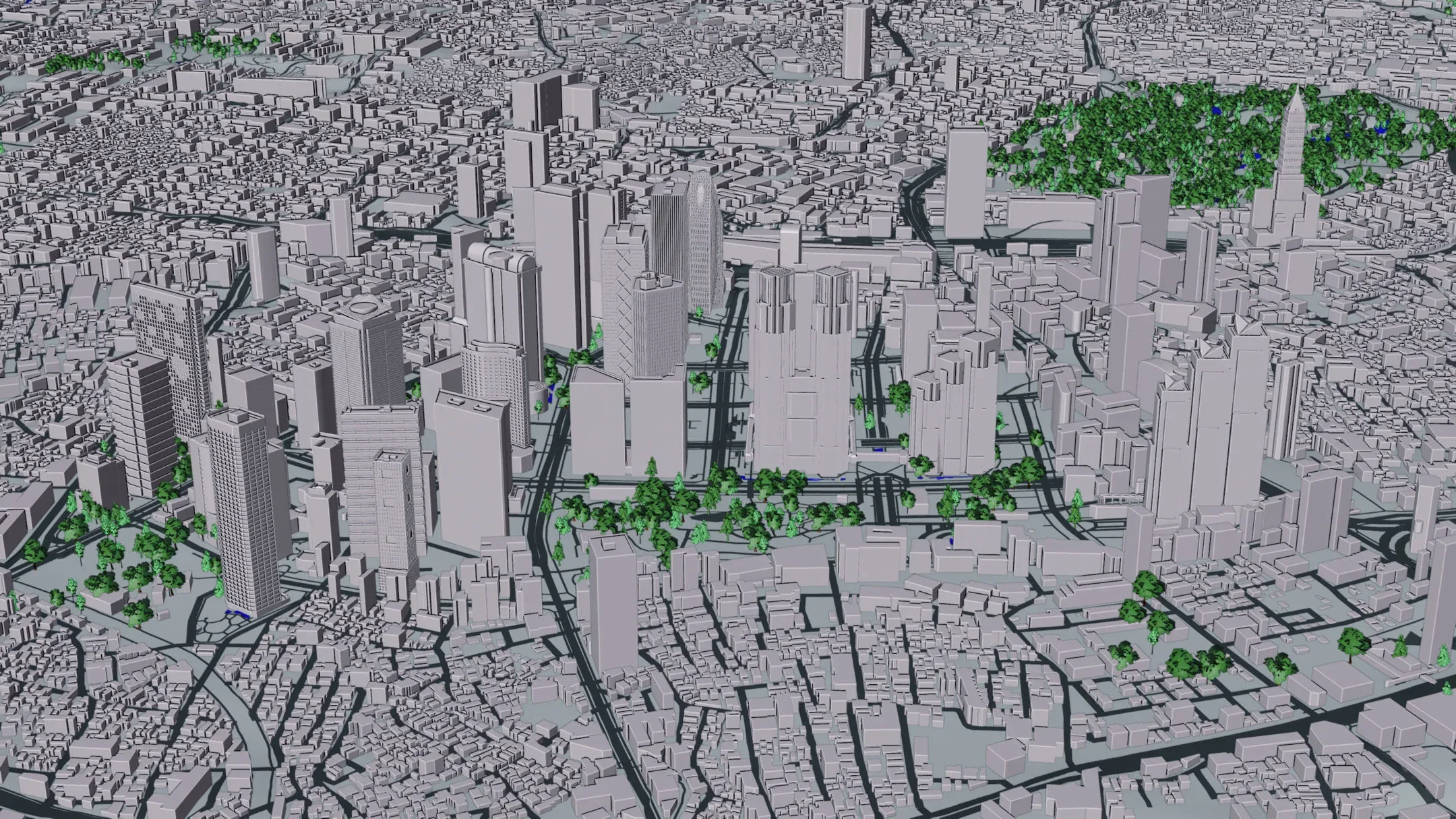 Tokyo City and Surroundings 3D model