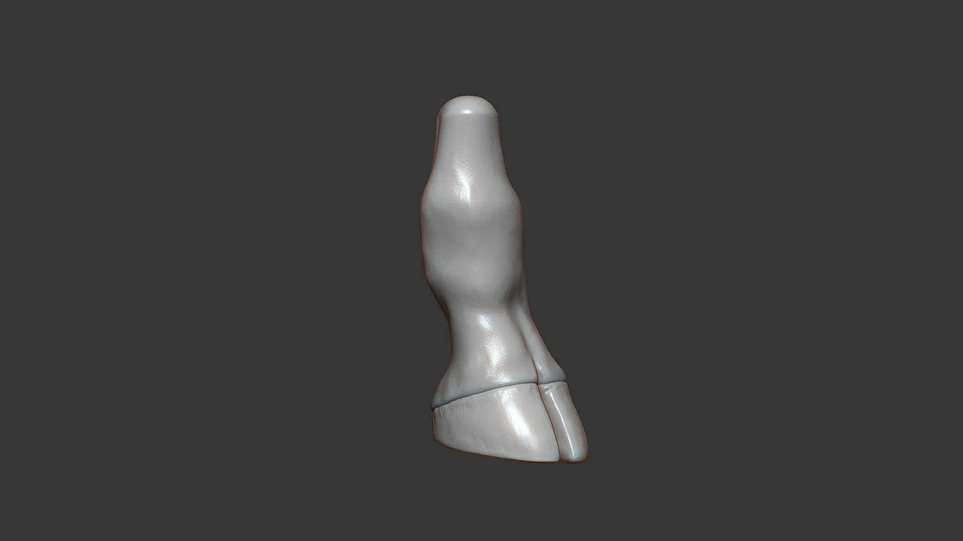 Giraffe Hoof Highpoly Sculpt