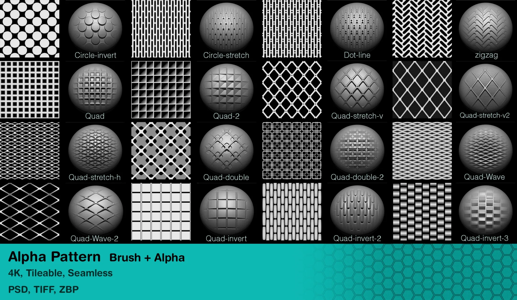 60 Alpha Pattern