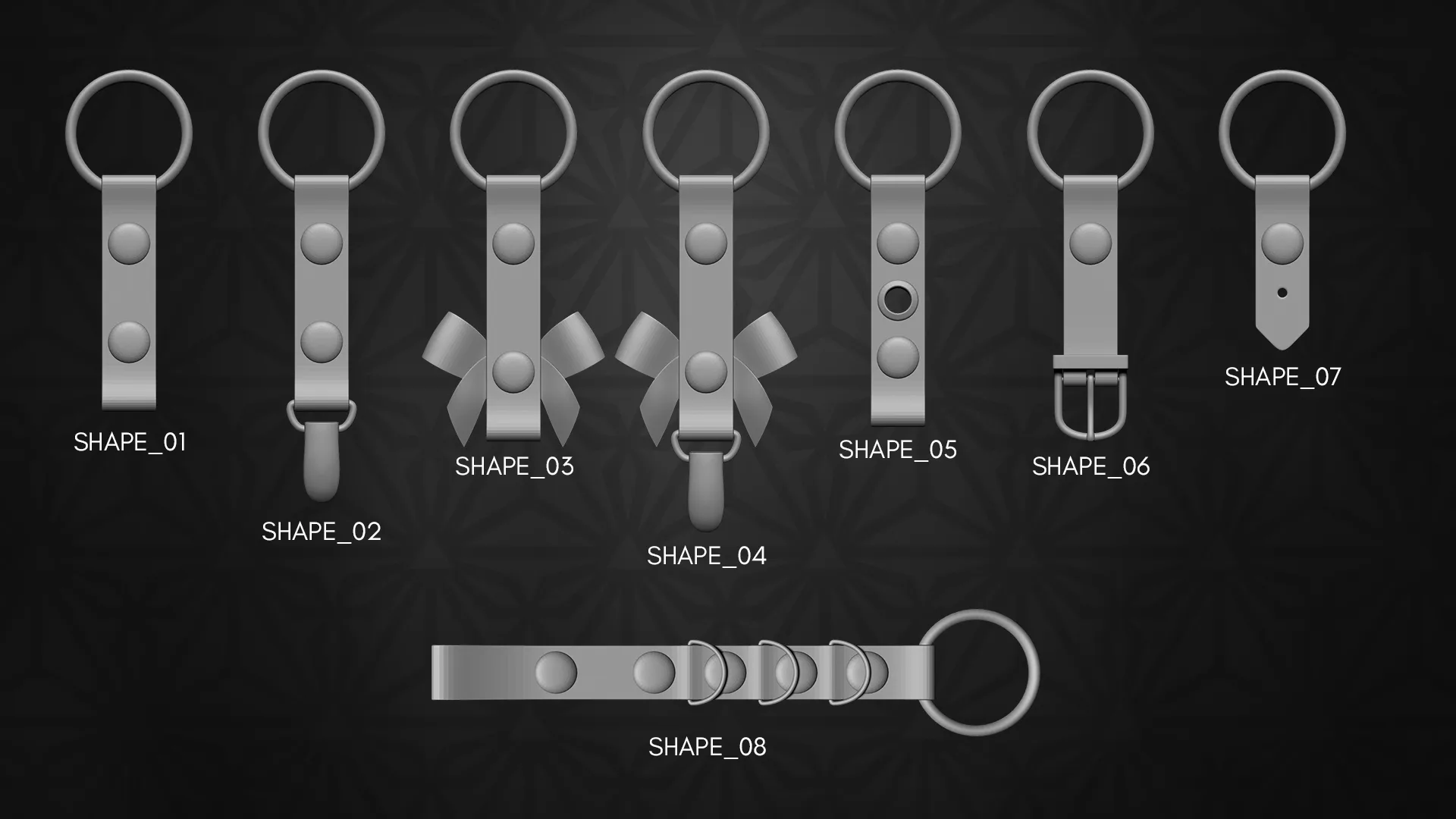 Leather Straps Brush for ZBrush 2021