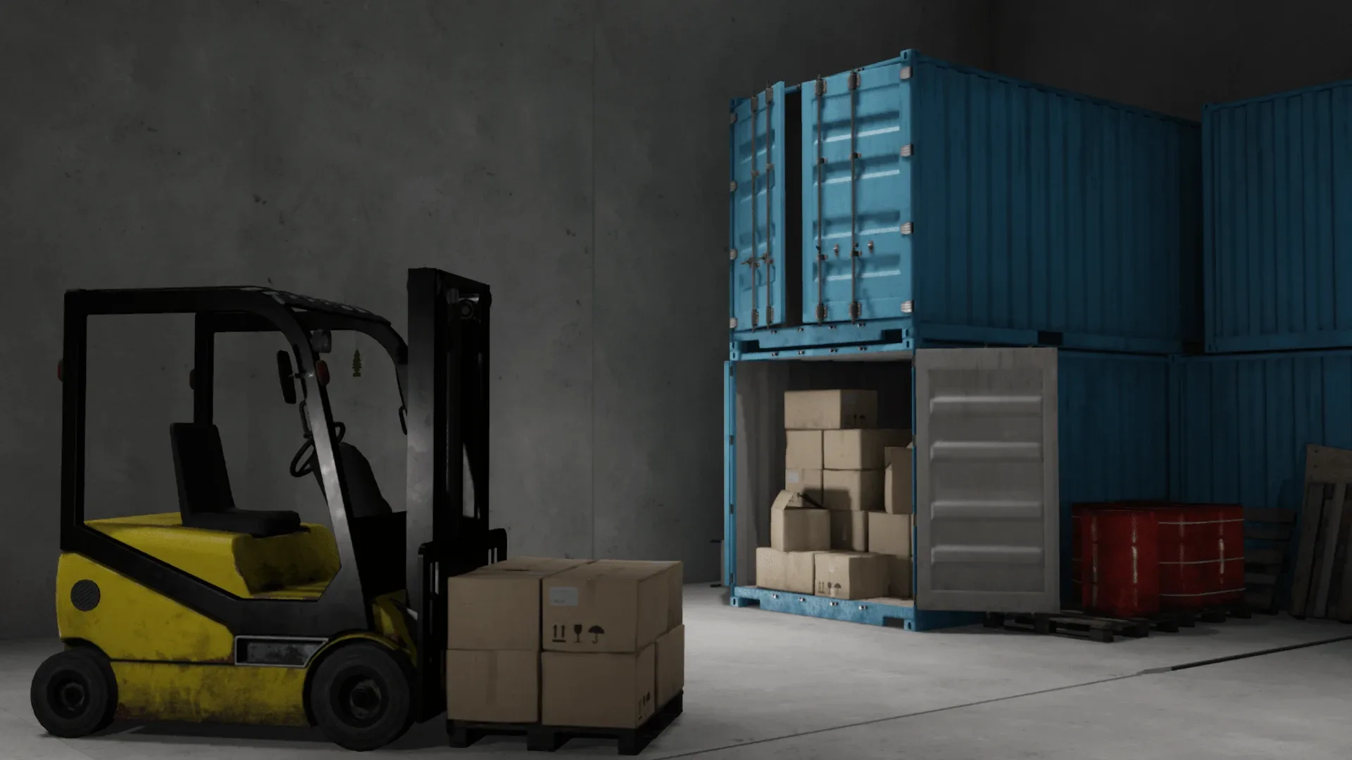 Warehouse Props Pack