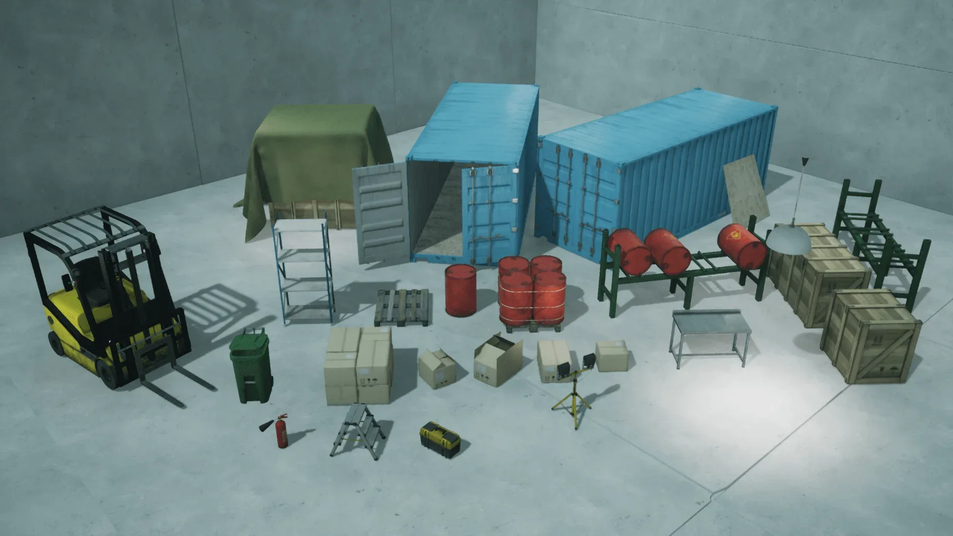 Warehouse Props Pack