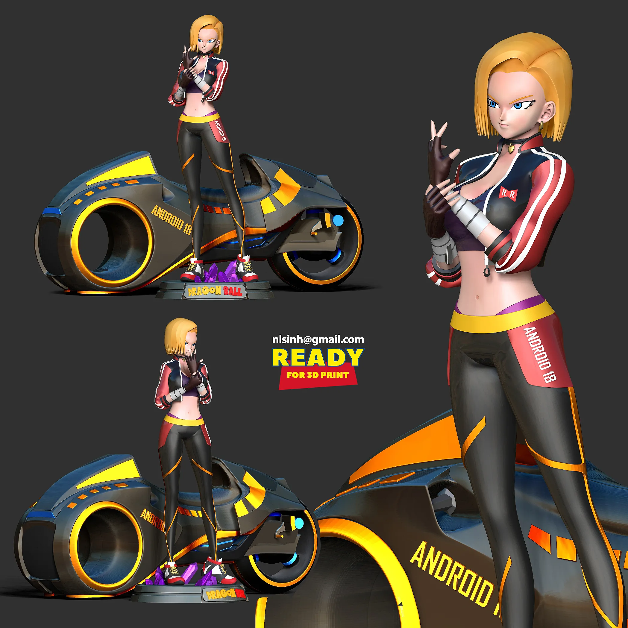 Racer Android 18