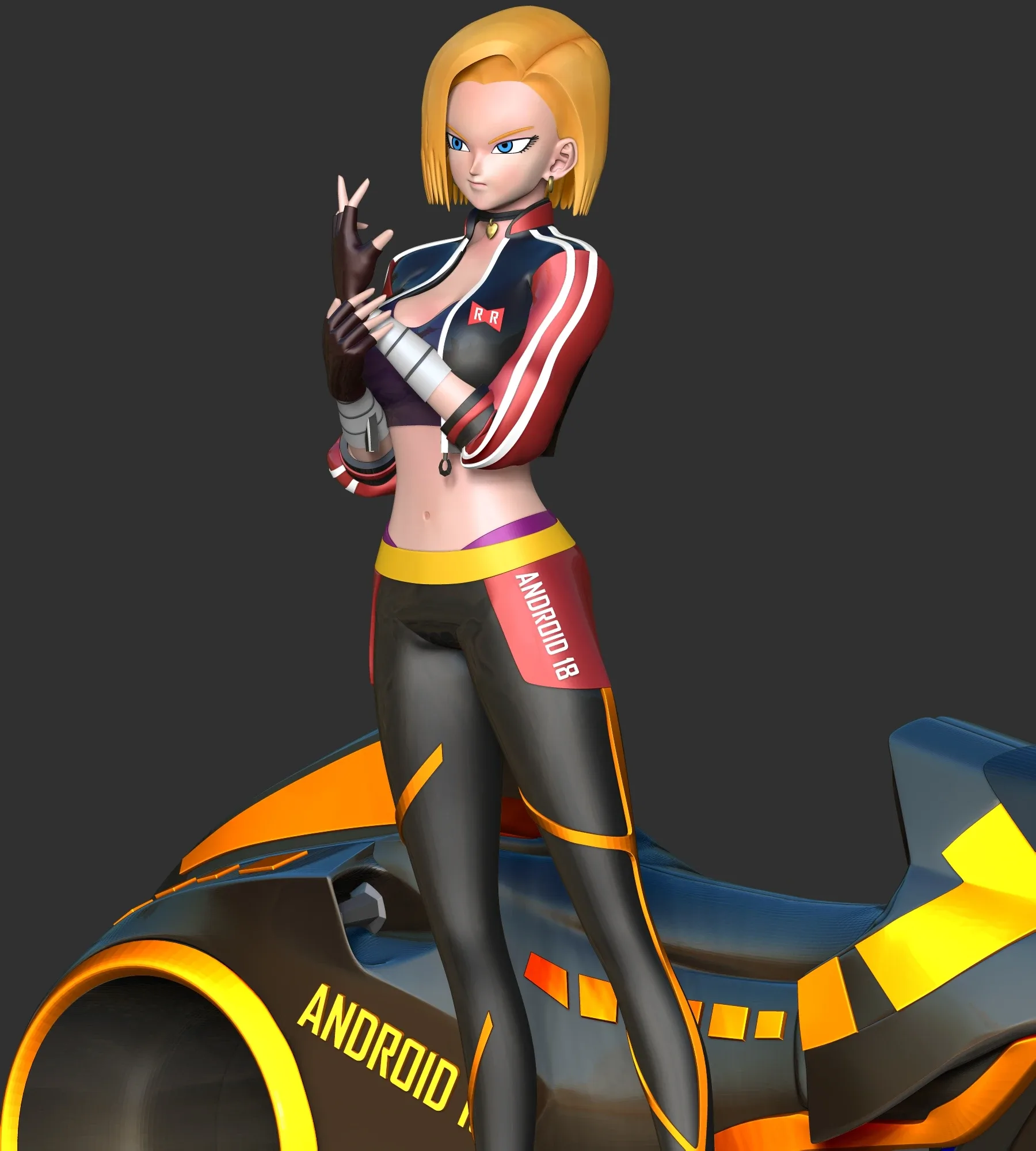 Racer Android 18