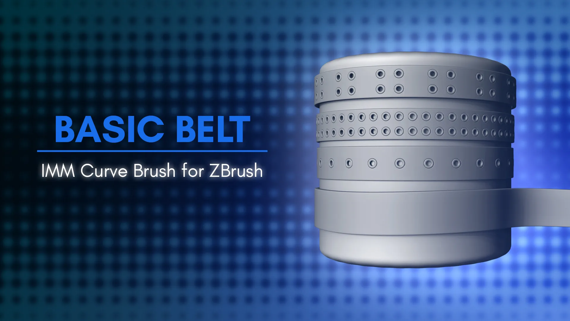Basic Belt Curve Brush for ZBrush 2021