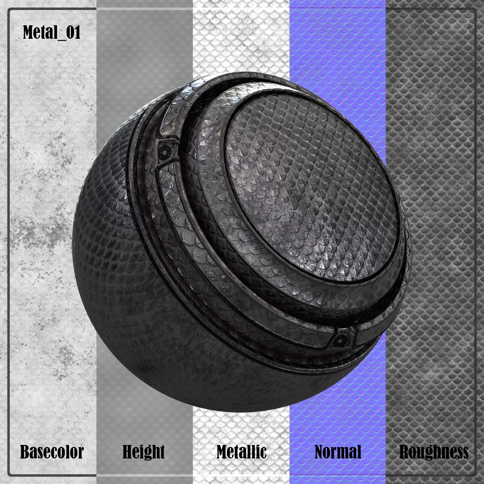 28Texture metal PBR 4k + Smart Materials