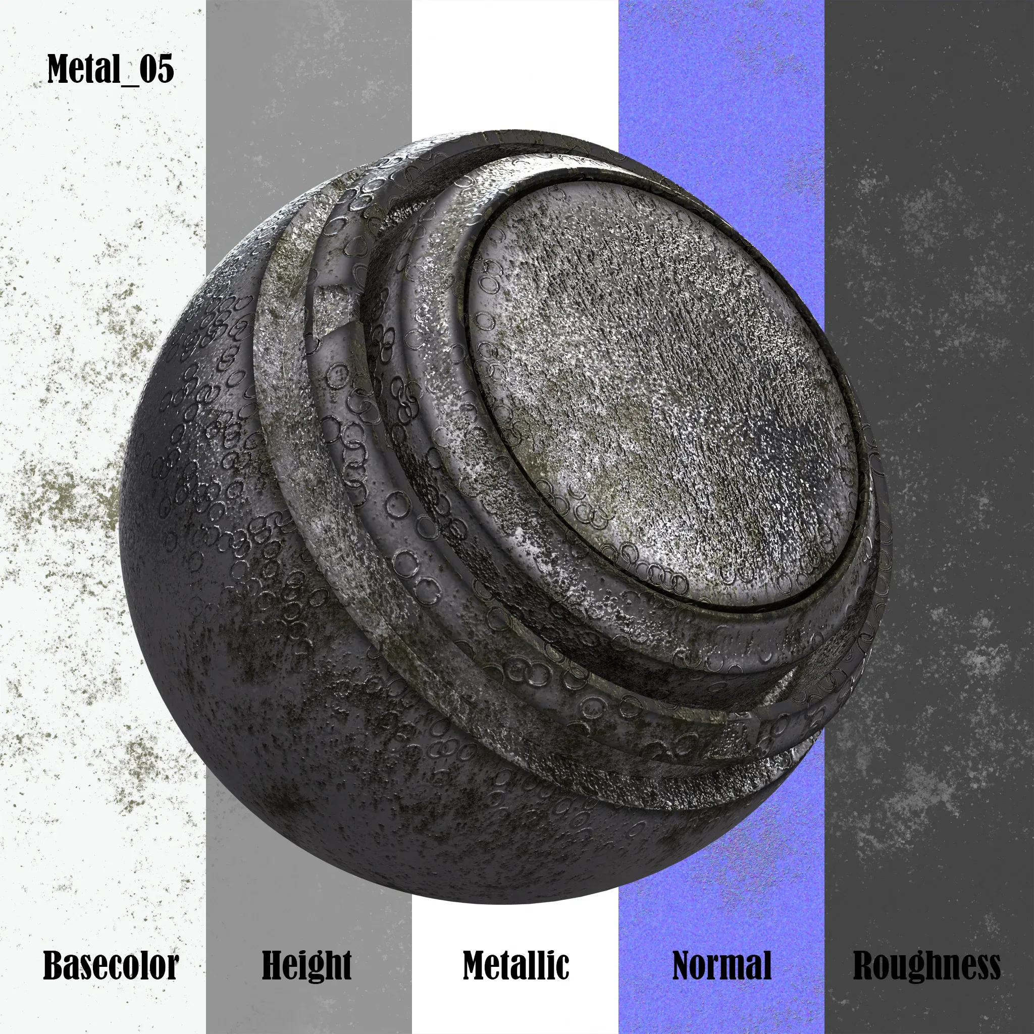 28Texture metal PBR 4k + Smart Materials