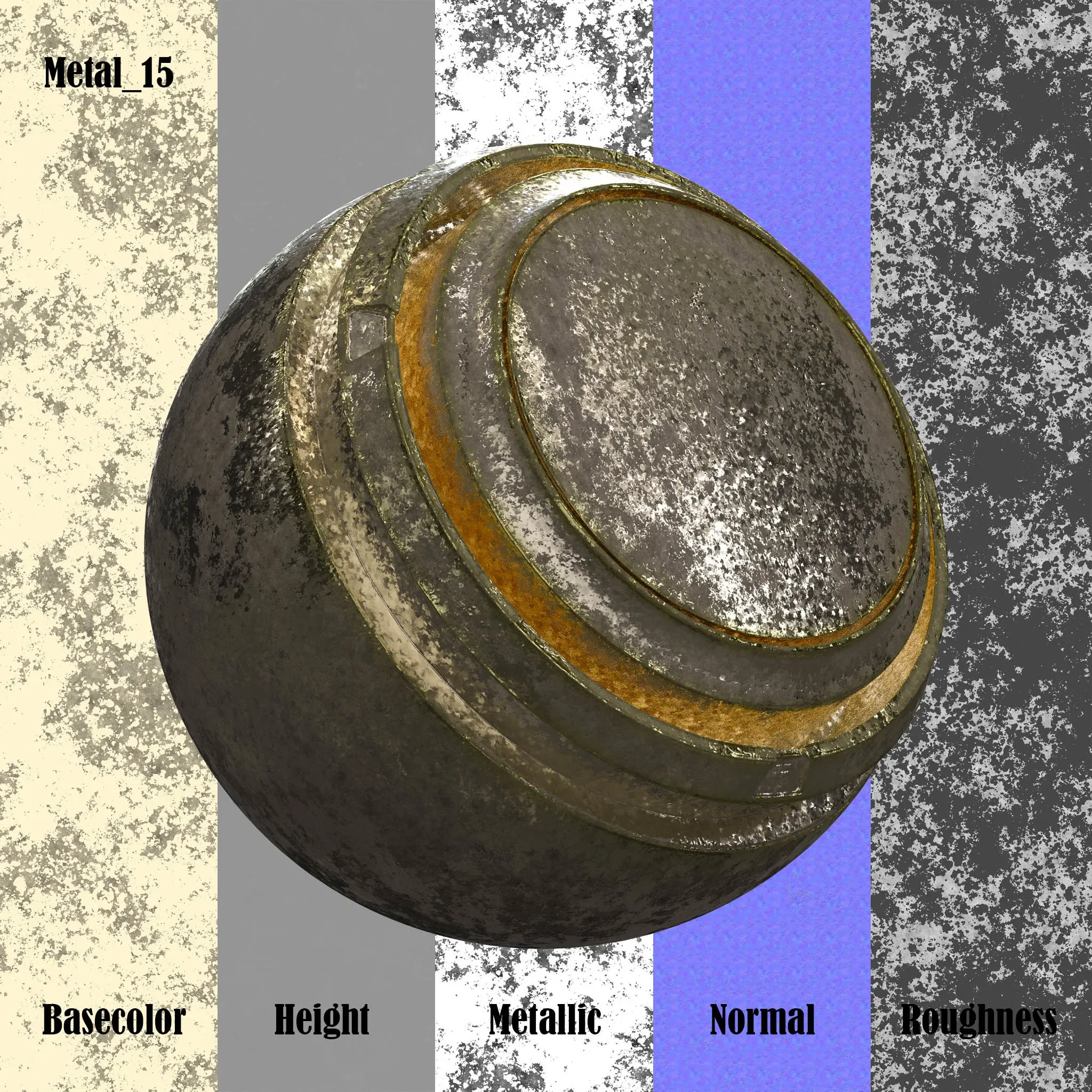 28Texture metal PBR 4k + Smart Materials