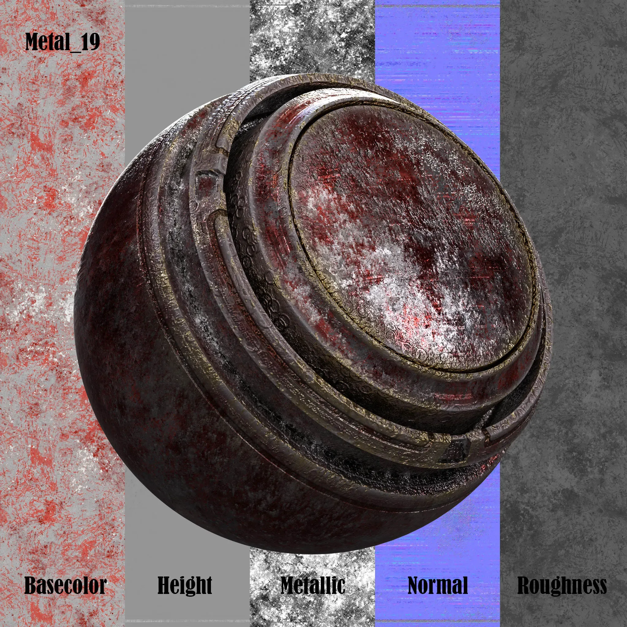 28Texture metal PBR 4k + Smart Materials