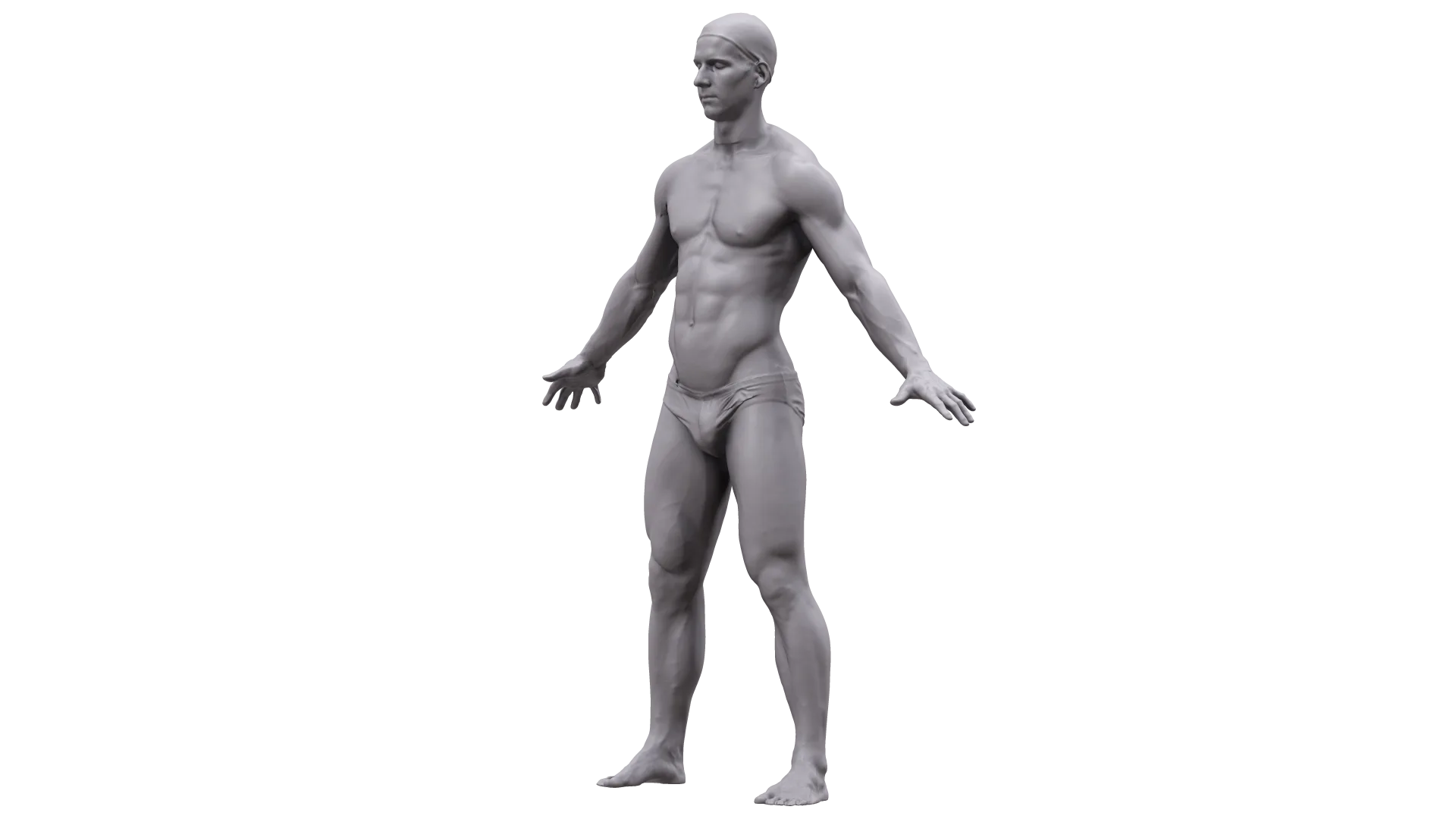 Base Body Scan | 3D Model Richard