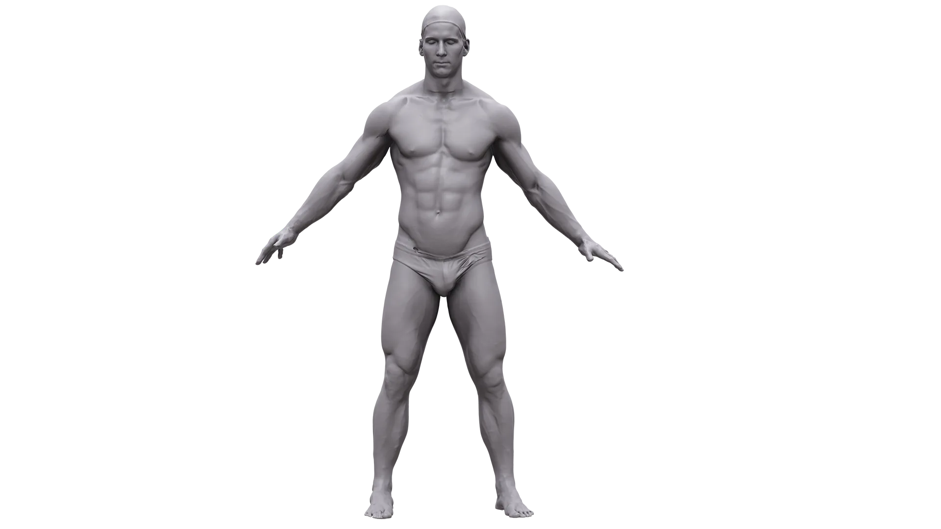 Base Body Scan | 3D Model Richard