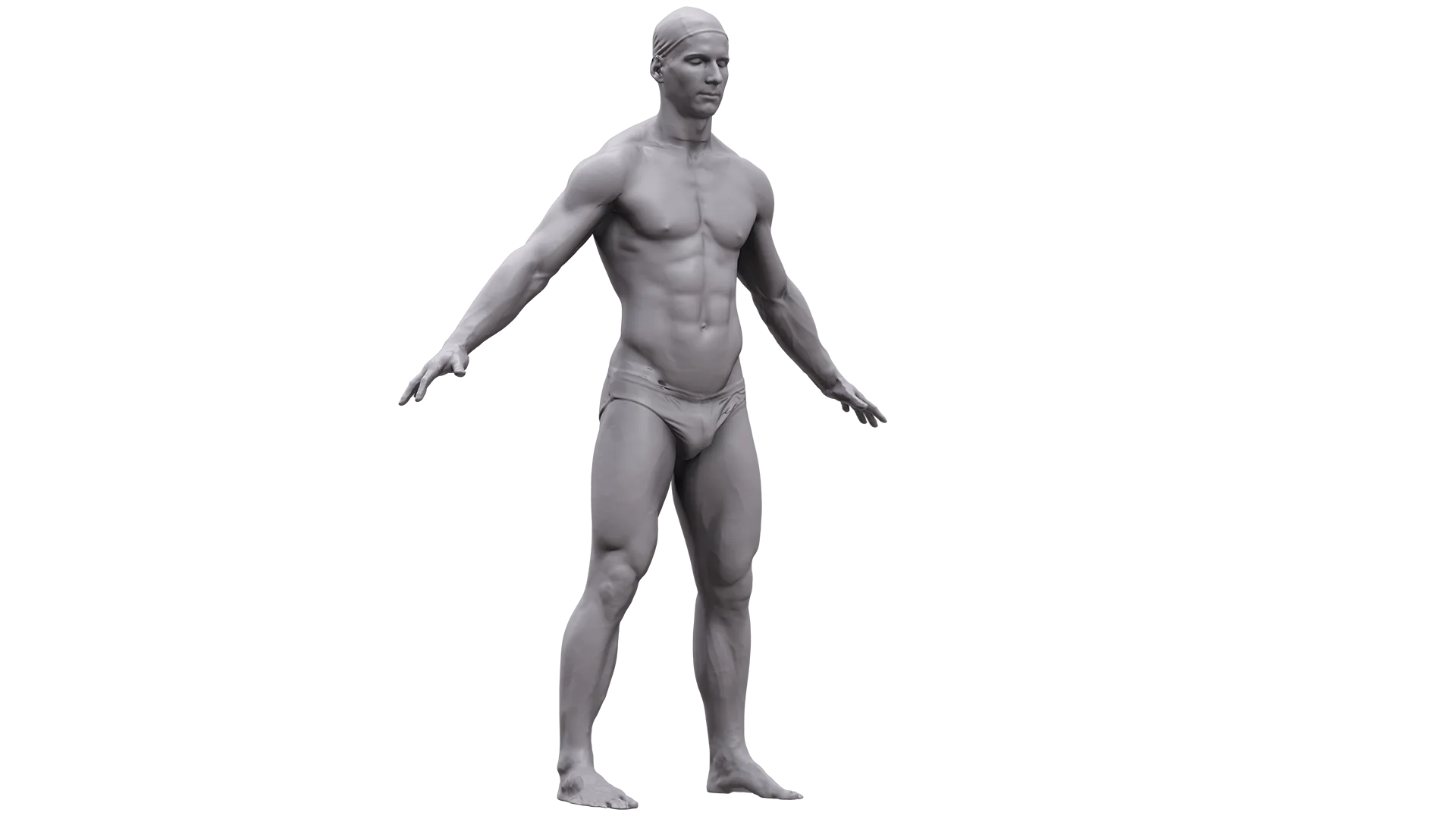 Base Body Scan | 3D Model Richard