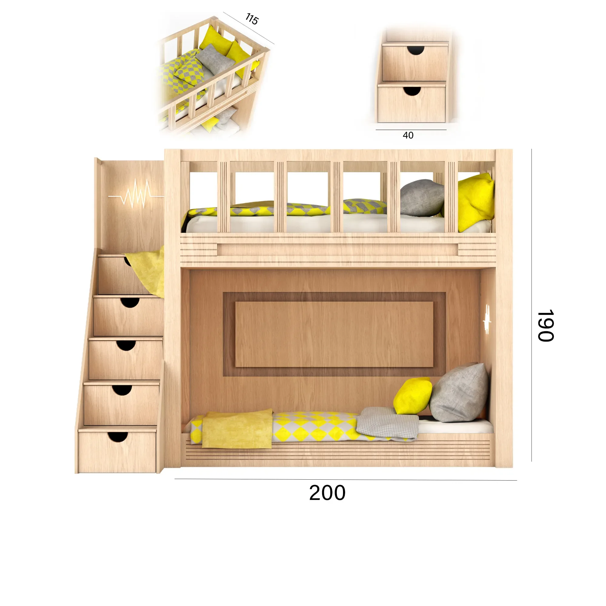 IKEA teenage bed FlippedNormals