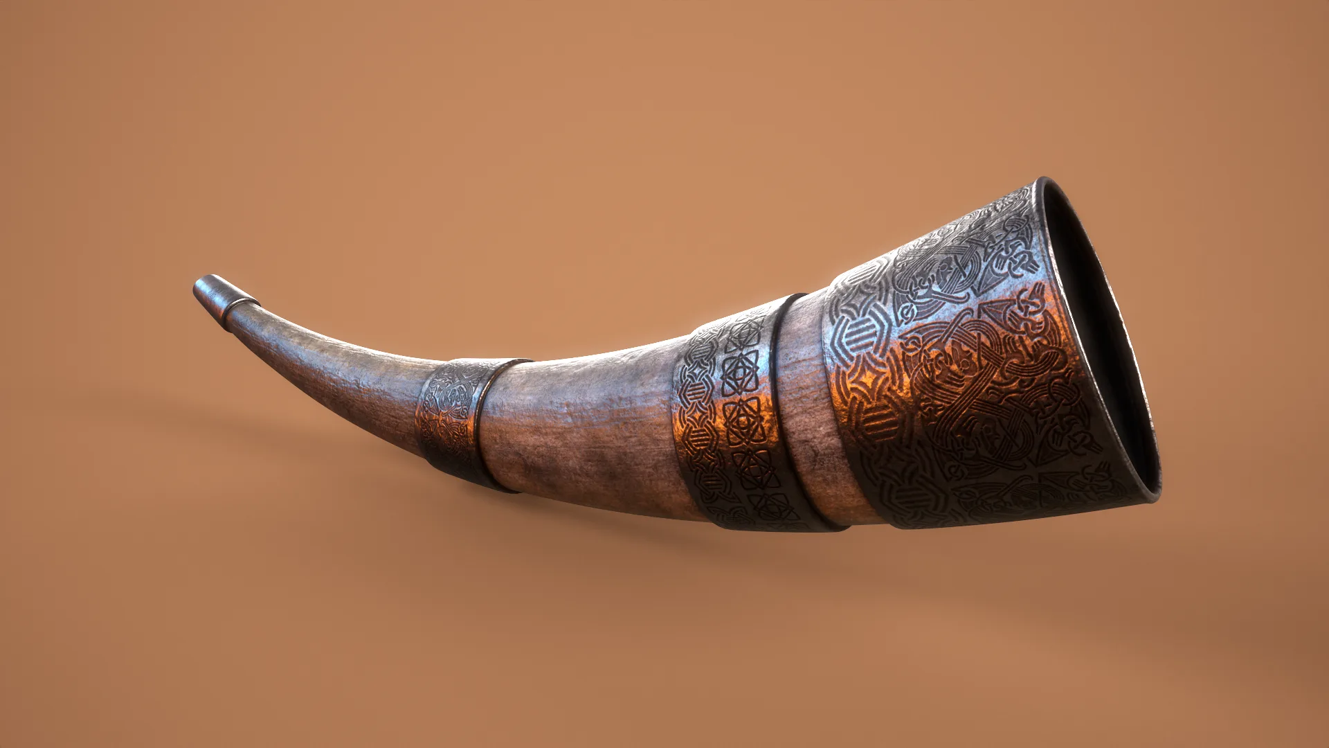 Viking Drinking Horn