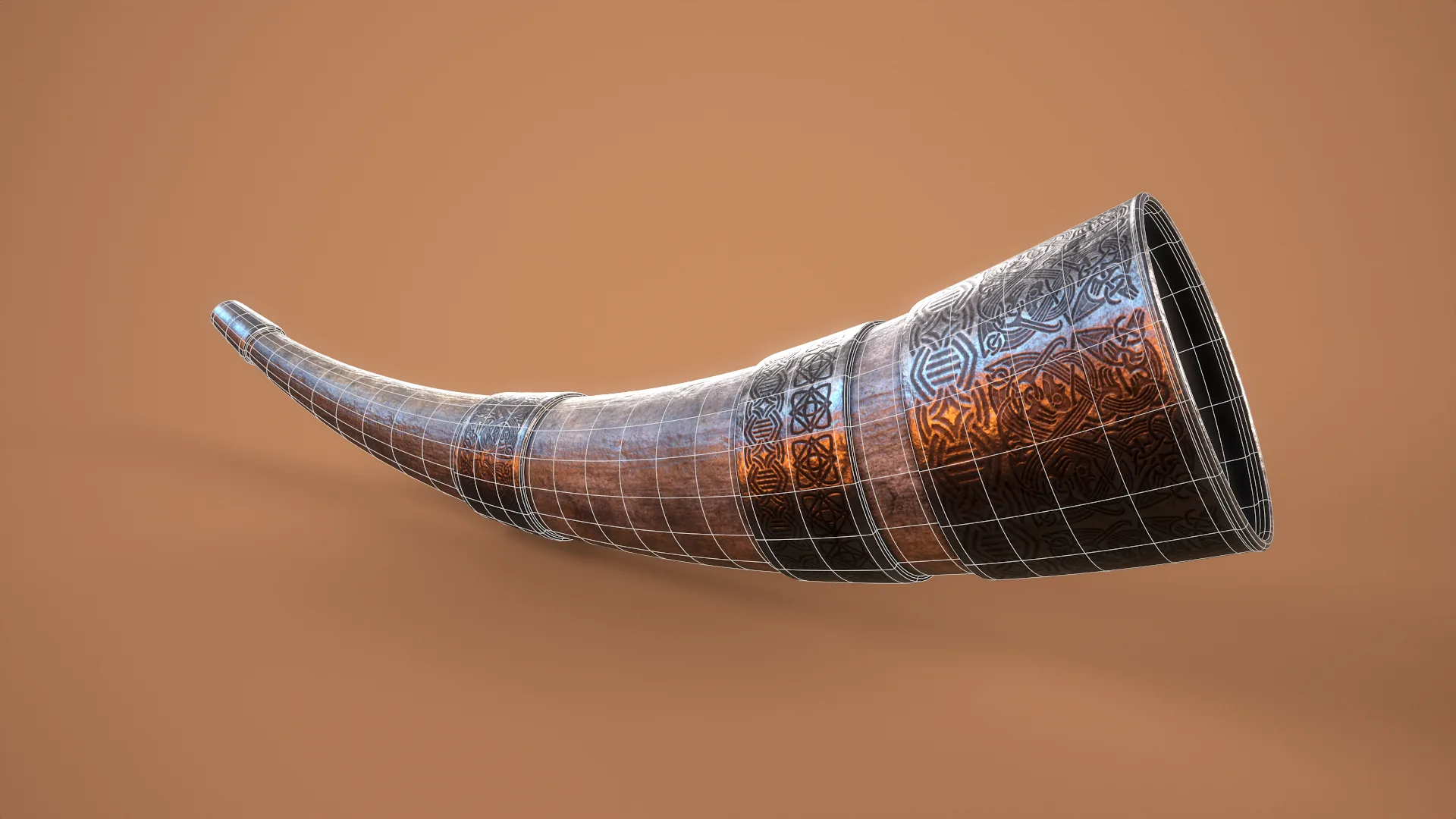 Viking Drinking Horn