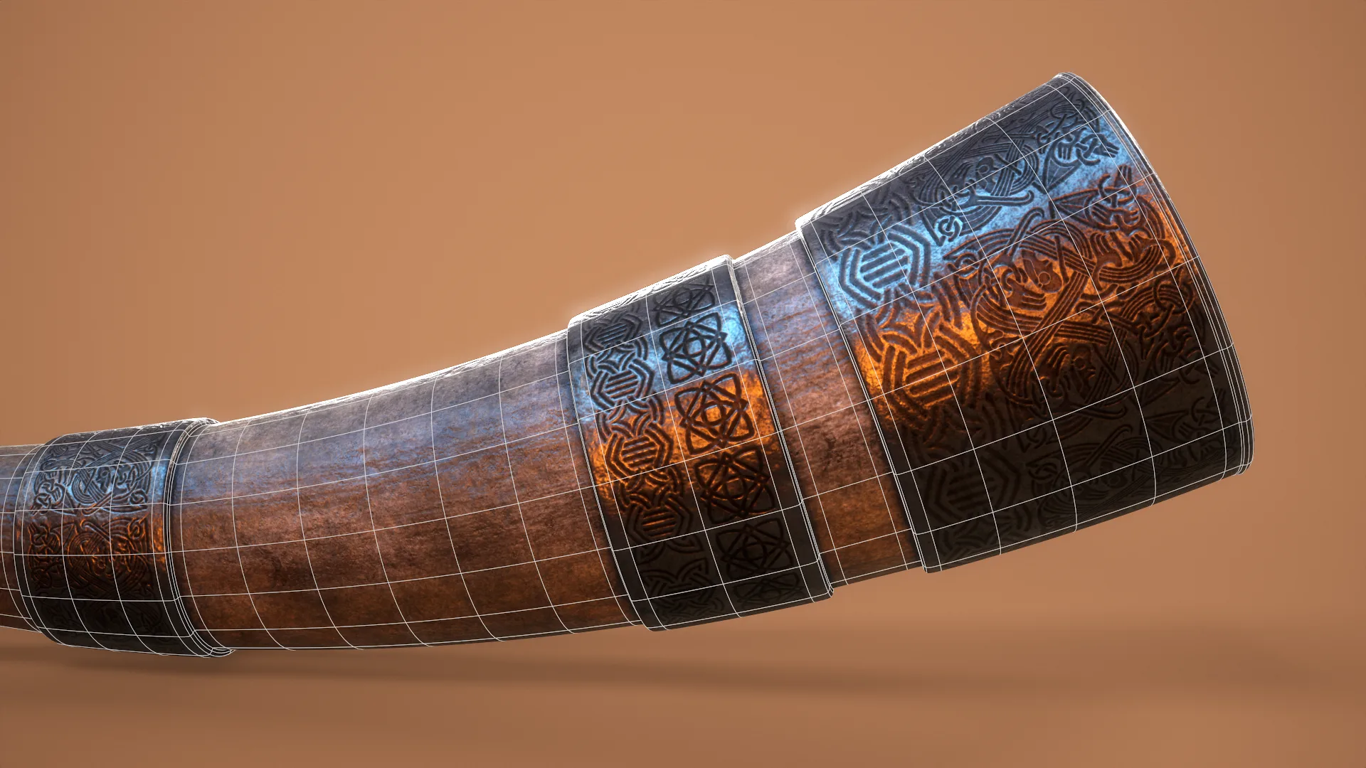 Viking Drinking Horn