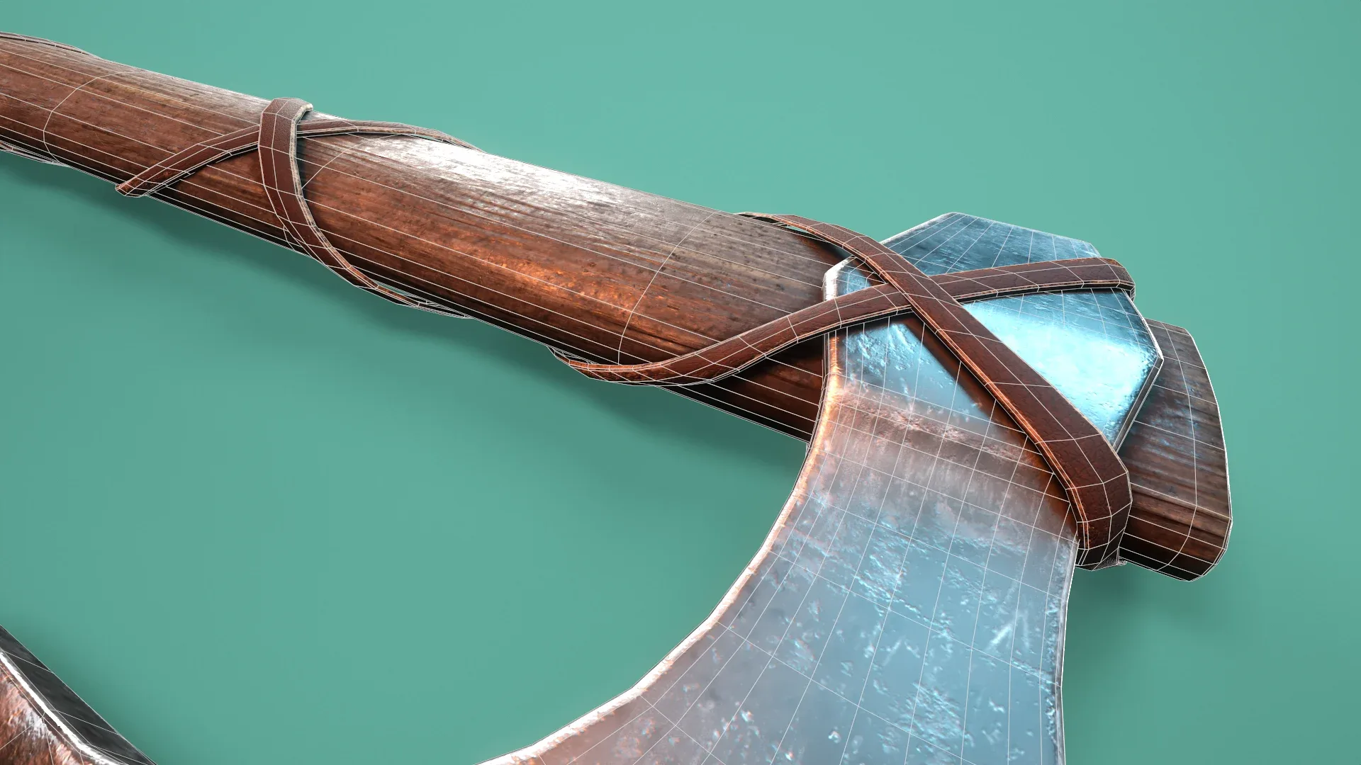 Viking Axe FlippedNormals