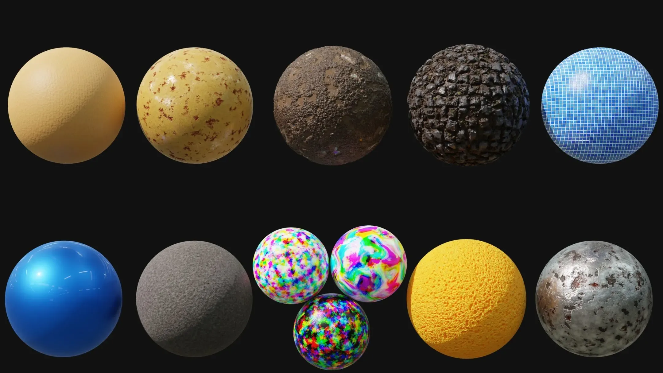 Blender Procedural Material Pack #4