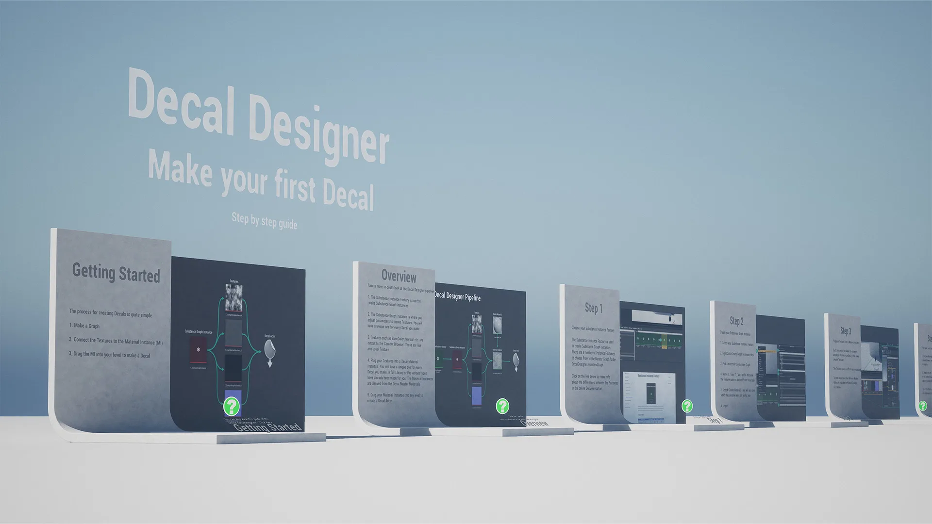 Decal Designer DEMO for Unreal Engine