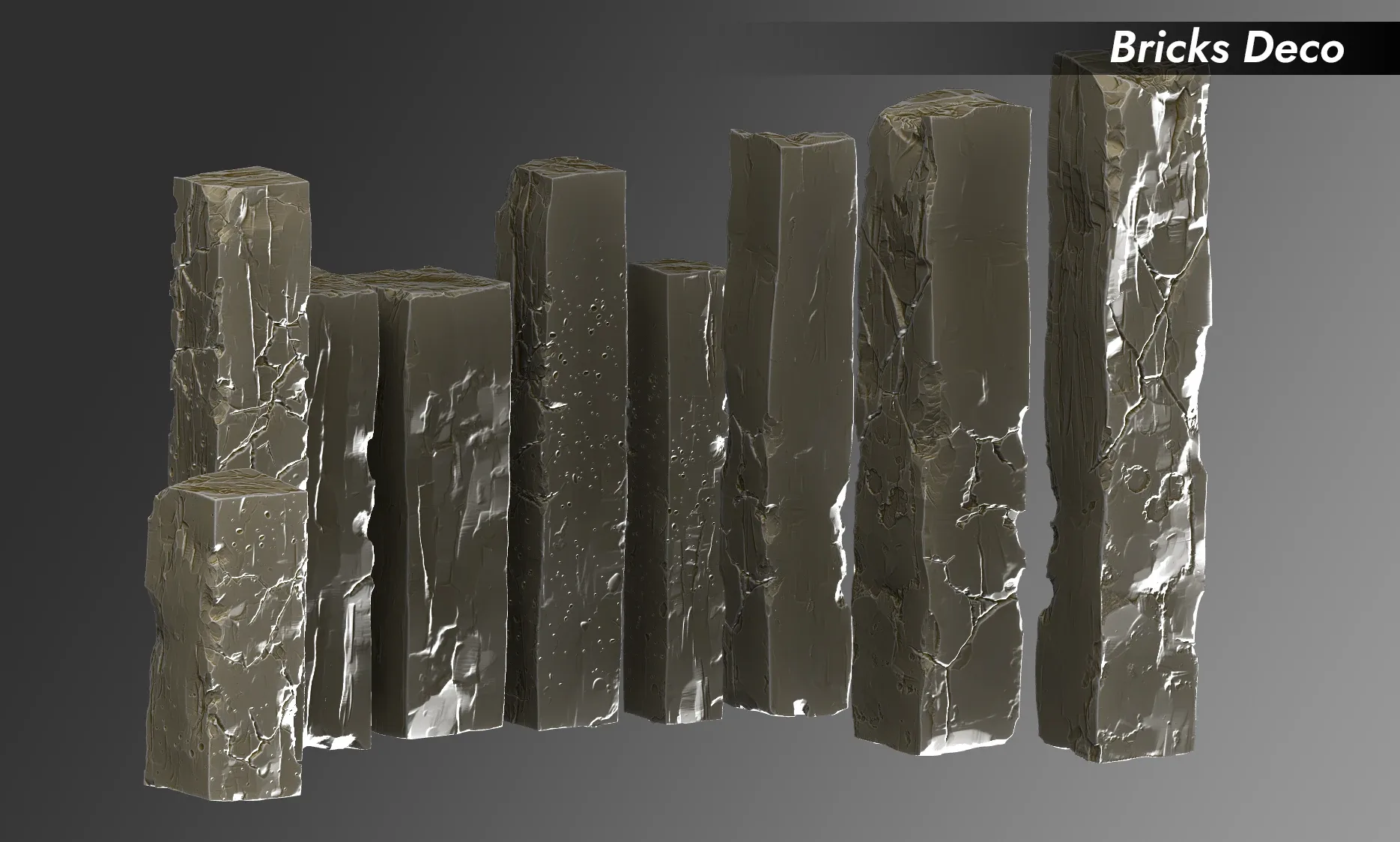 S3D Zbrush Insert MultiMesh Rocks and Cliffs VOL 2