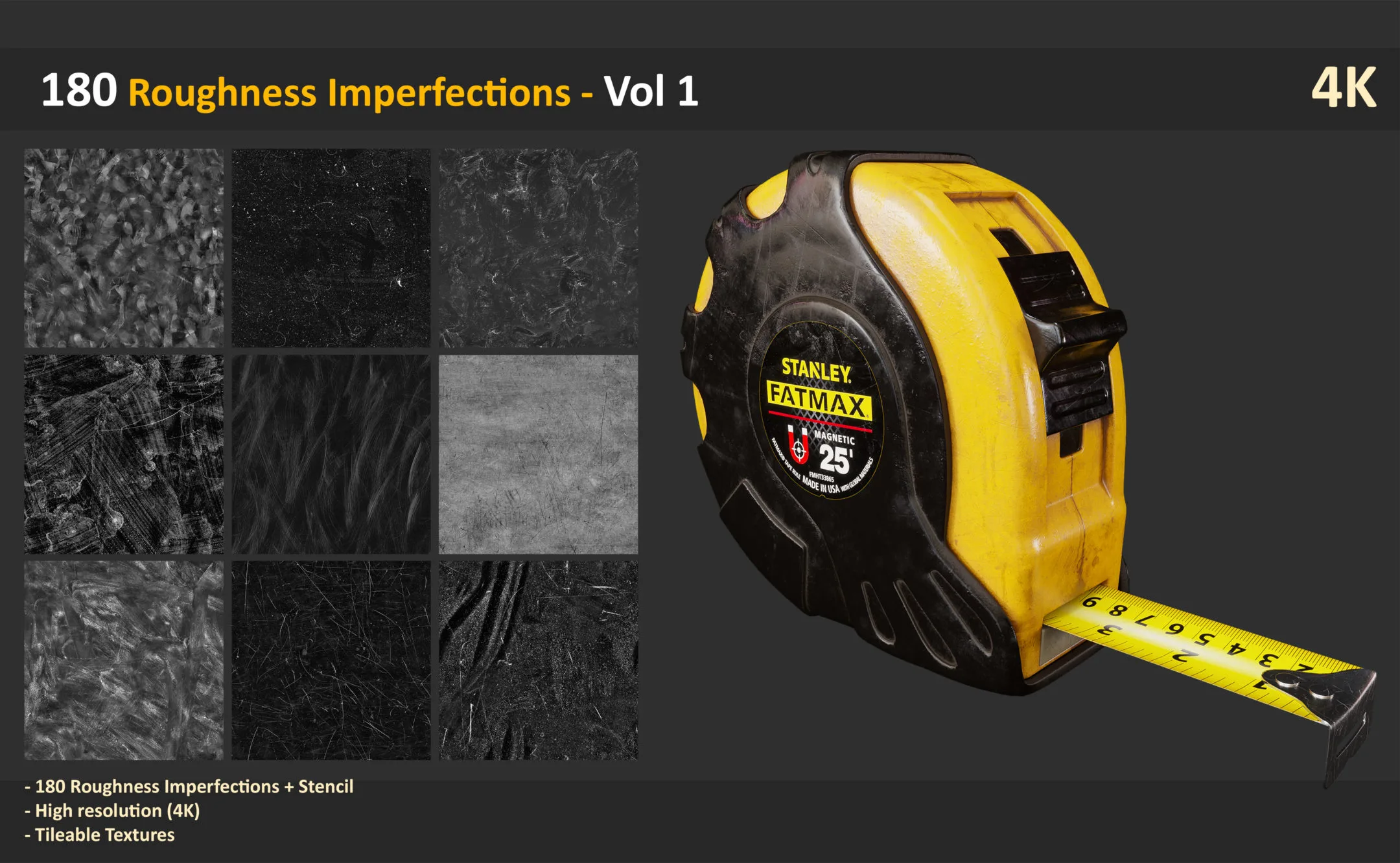 180 Roughness Imperfections - Vol 1