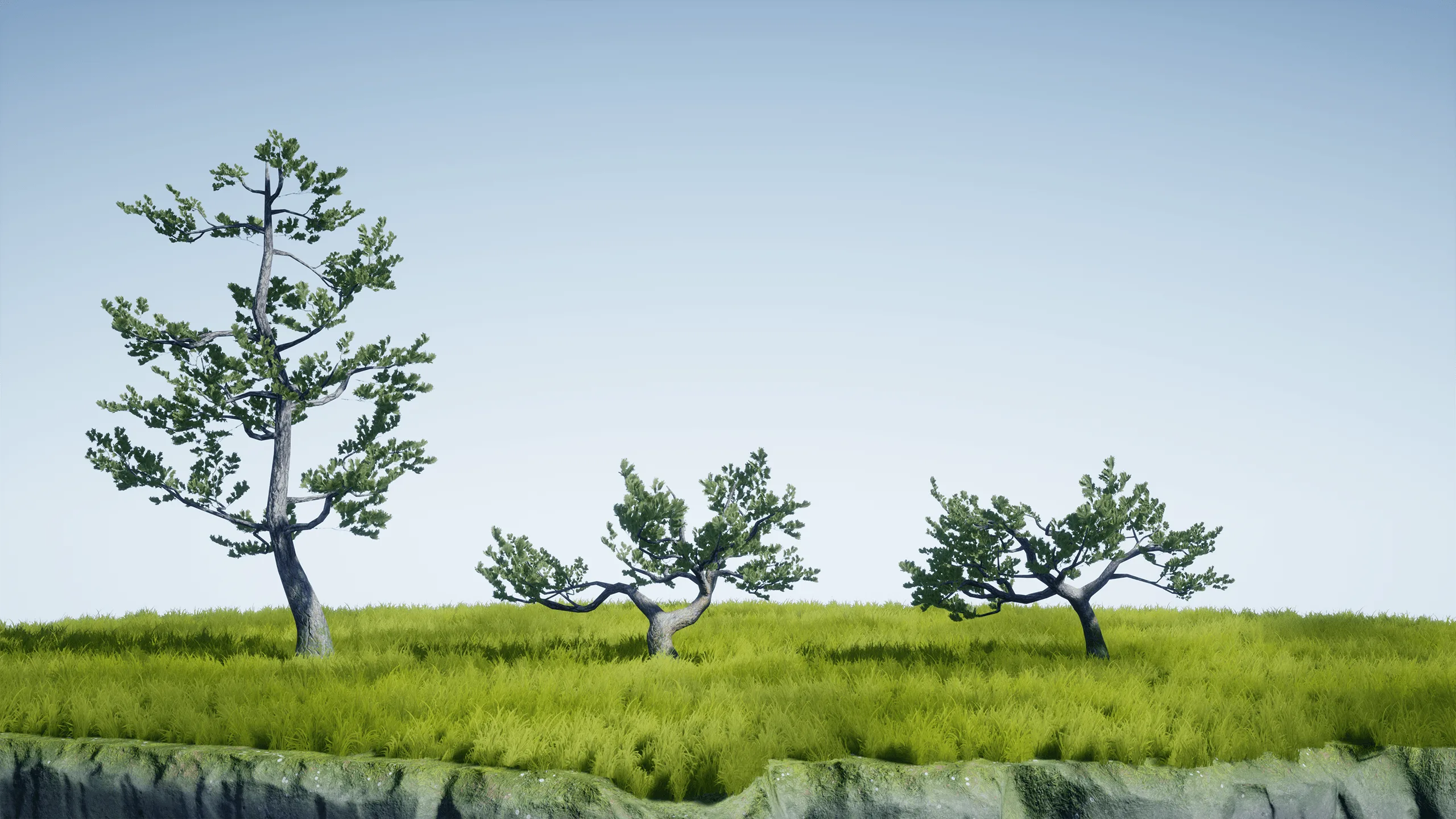 Game-ready Japanese Trees [UE4]