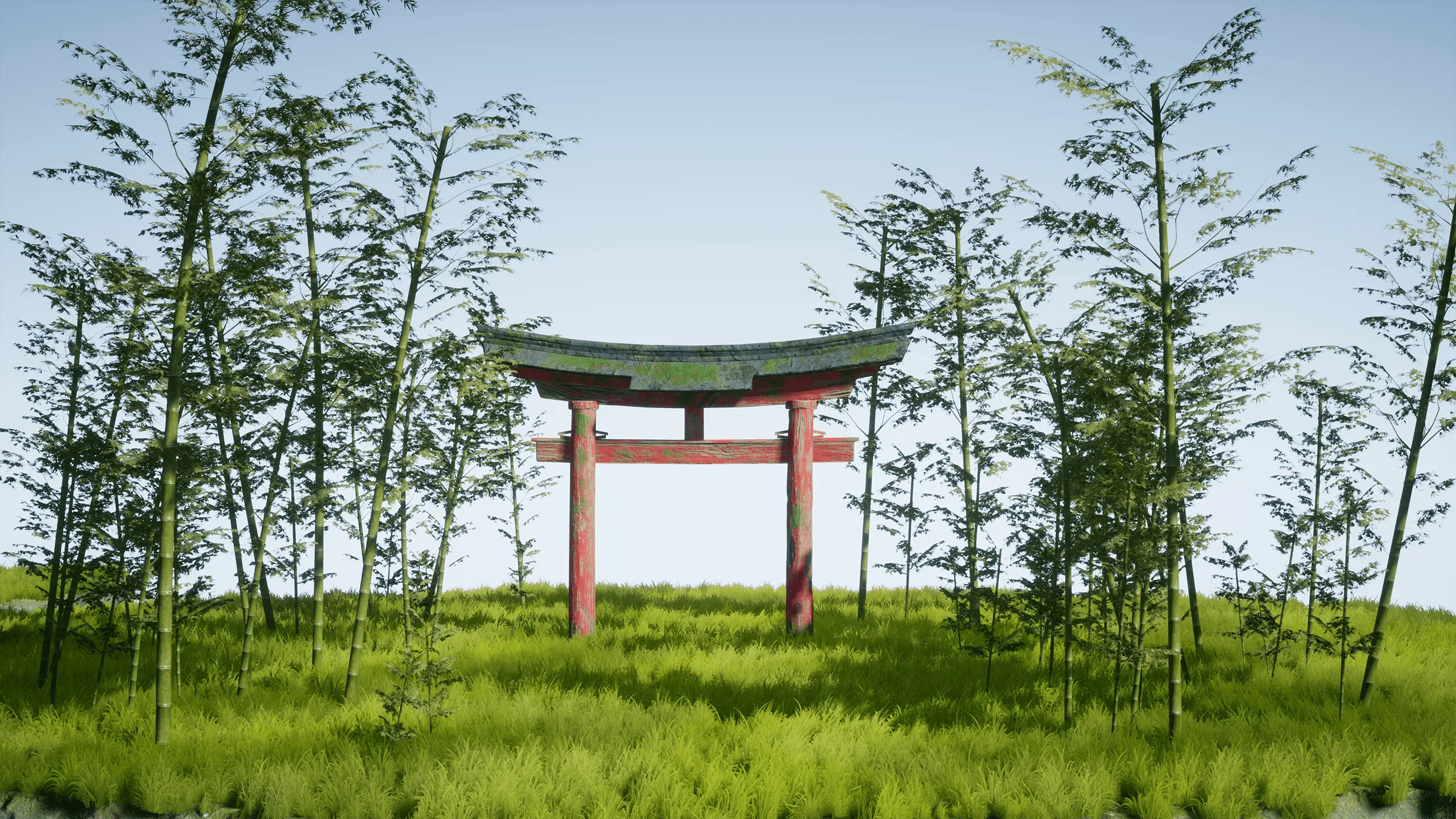 Game-ready Japanese Trees [UE4]