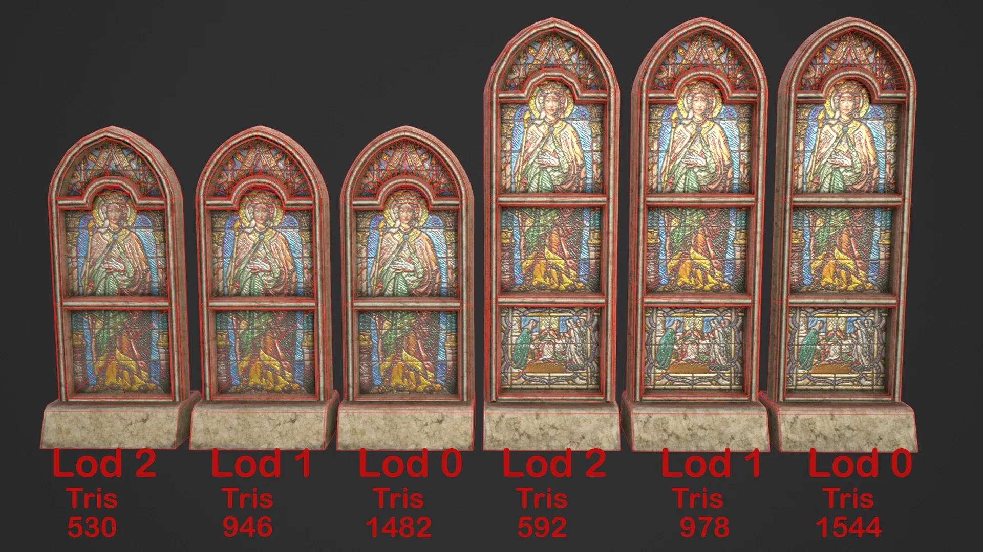 Stained Glass Windows Pack