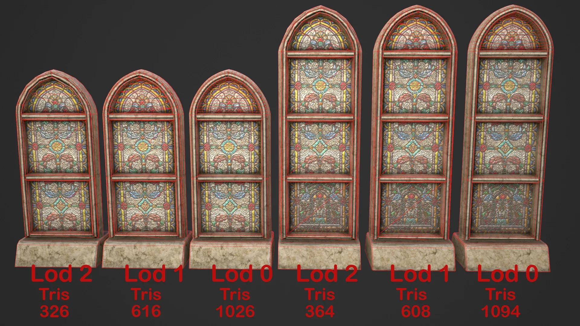 Stained Glass Windows Pack