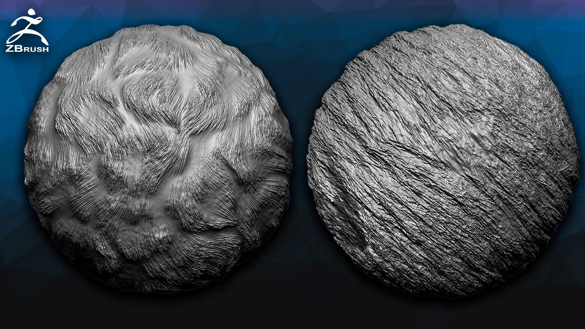 10 Fur Alphas for ZBrush vol.3