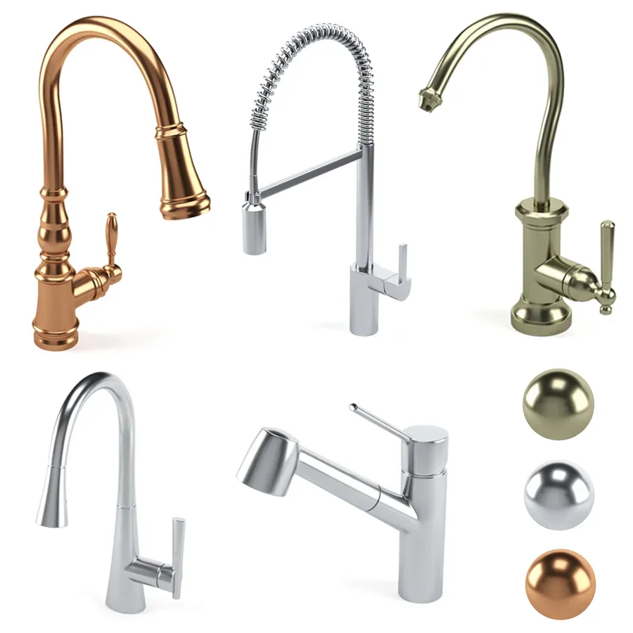 MOEN Kitchen faucet set 01