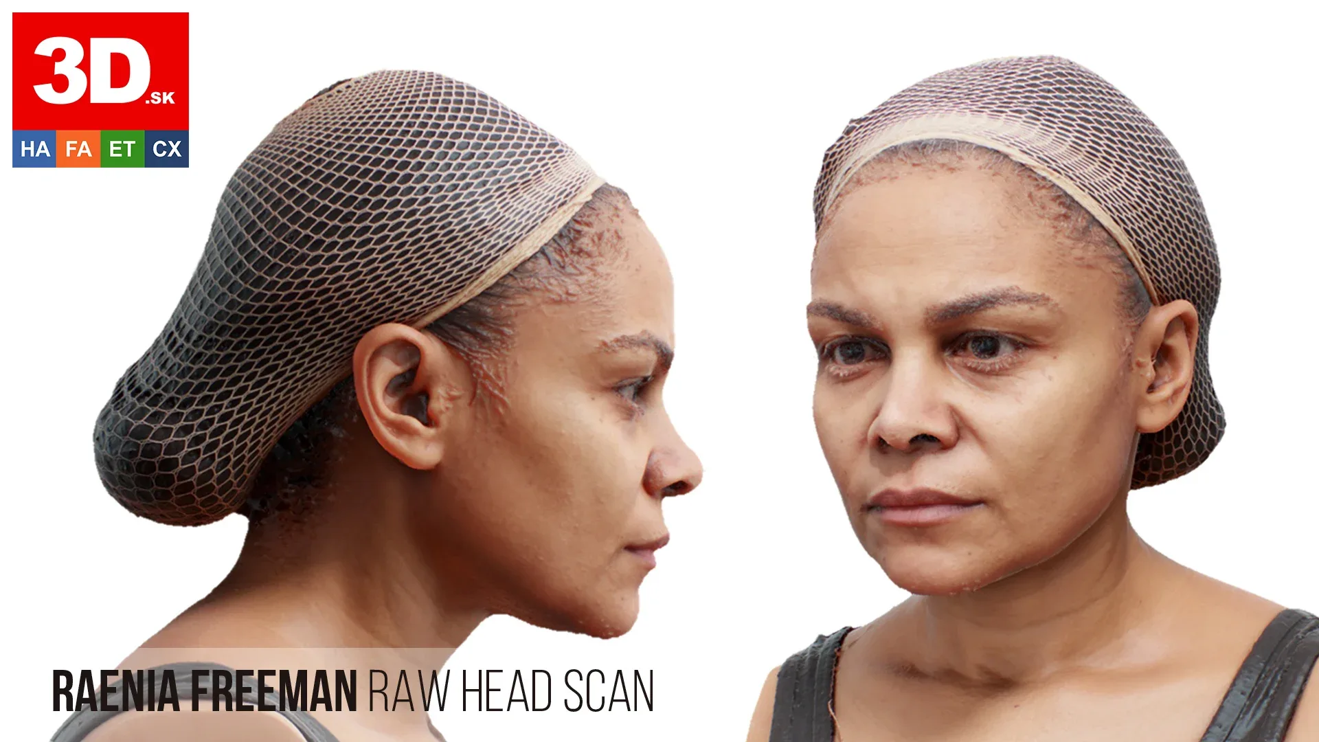 Raw Head | 3D Model Raenia Freeman