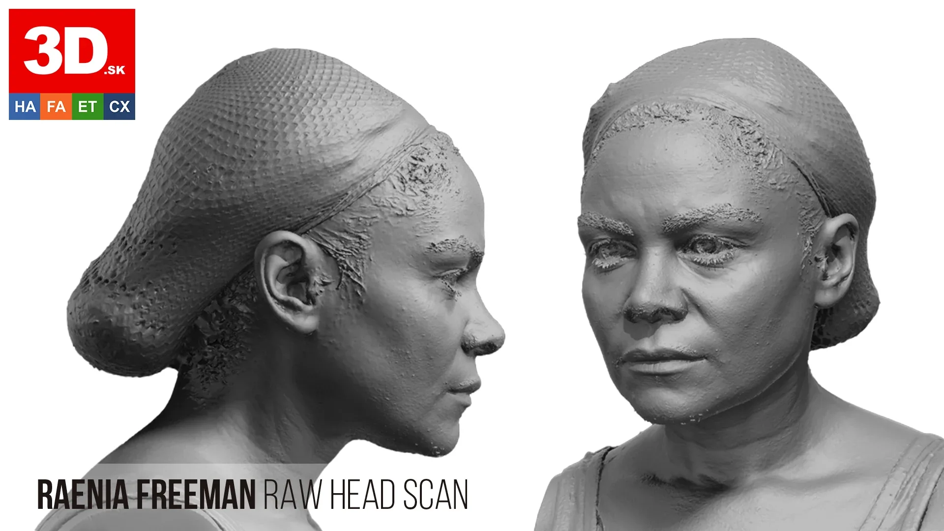 Raw Head | 3D Model Raenia Freeman