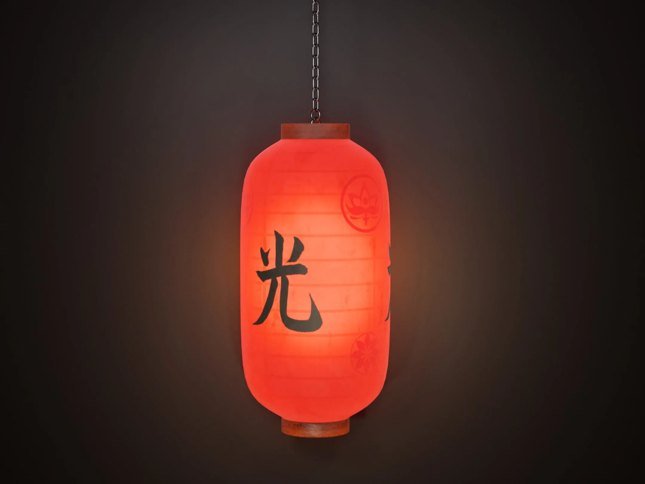 6 AsianLantern 3D Model Collection