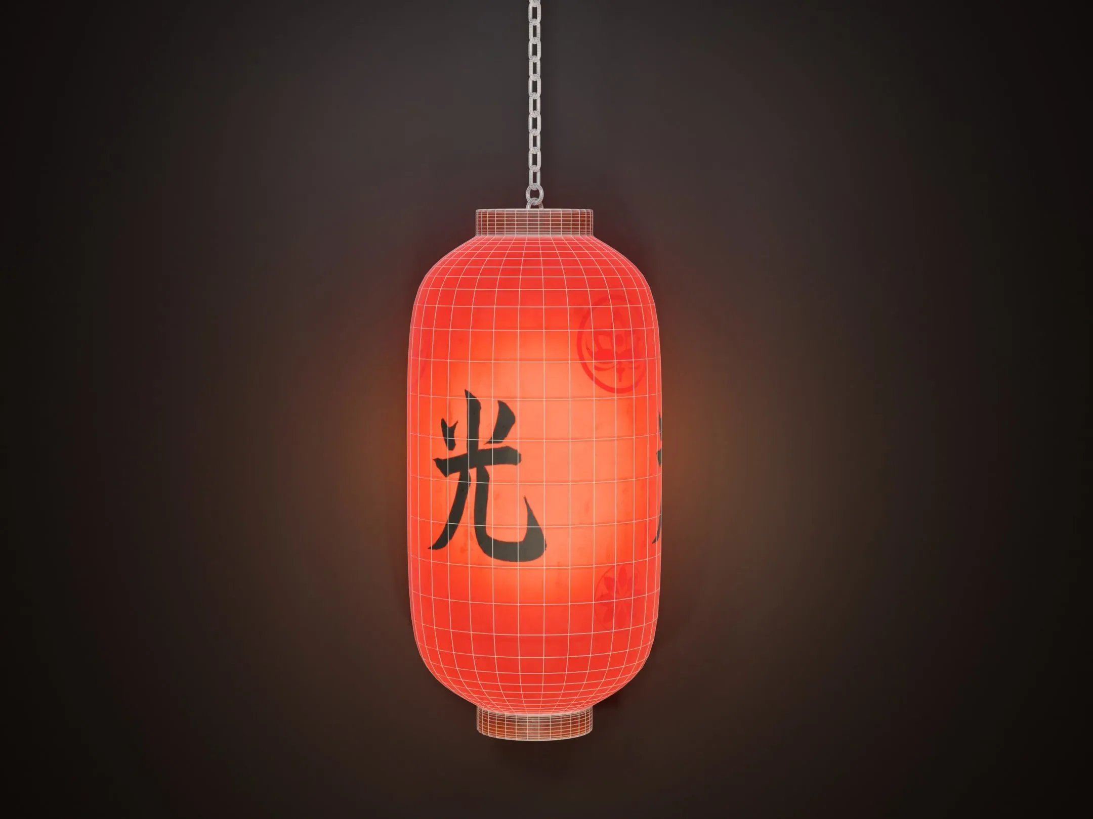 6 AsianLantern 3D Model Collection