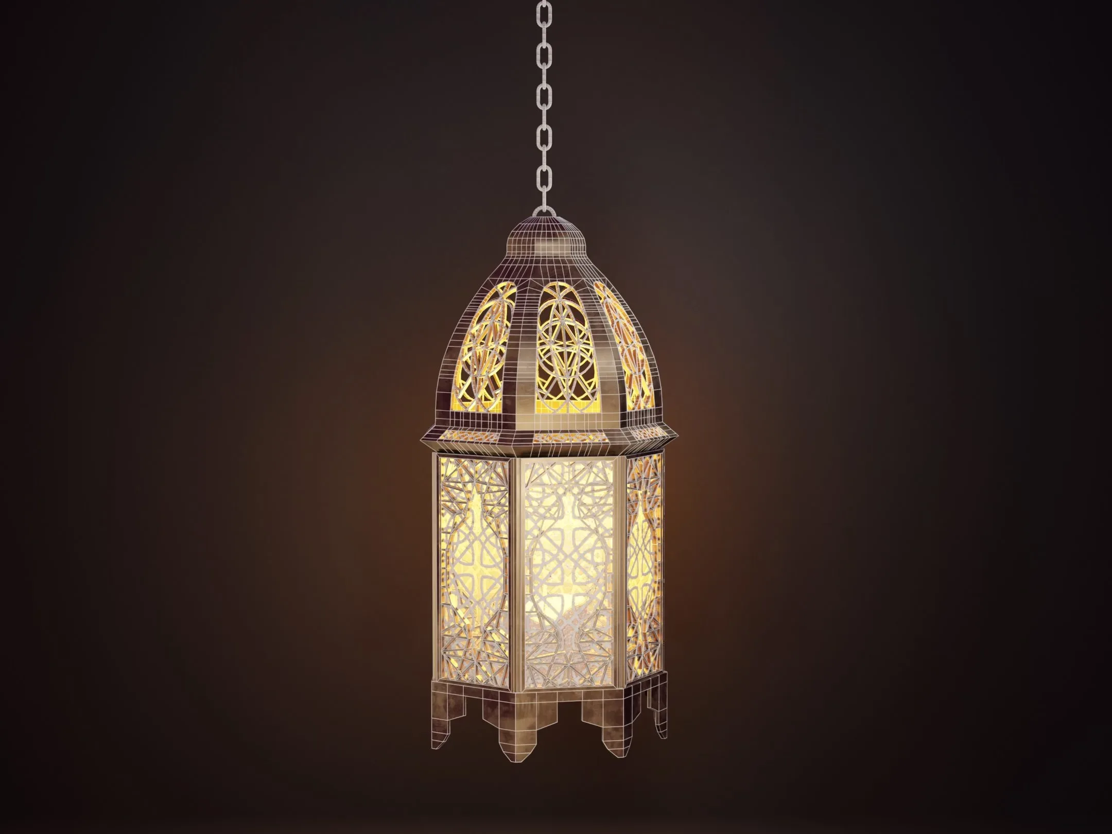 6 AsianLantern 3D Model Collection