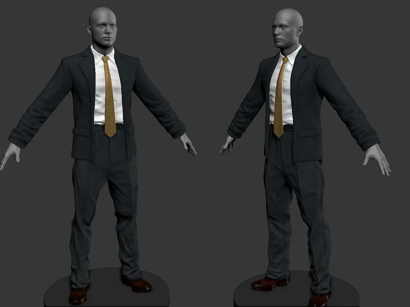 Video Tutorial Clean Suit men in zbrush 2021