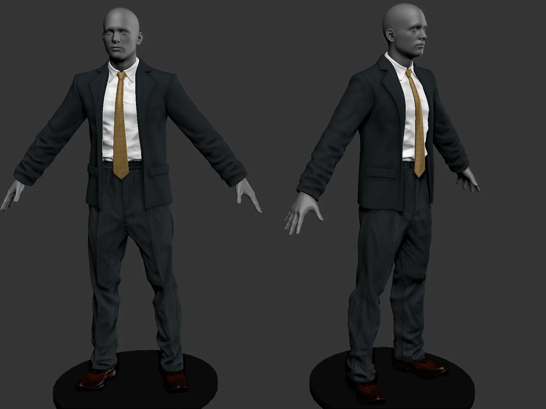 Video Tutorial Clean Suit men in zbrush 2021