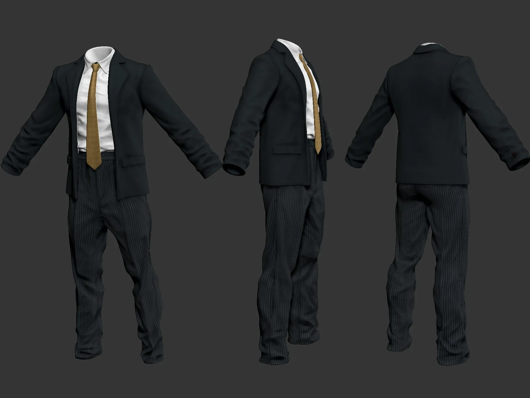 Video Tutorial Clean Suit men in zbrush 2021