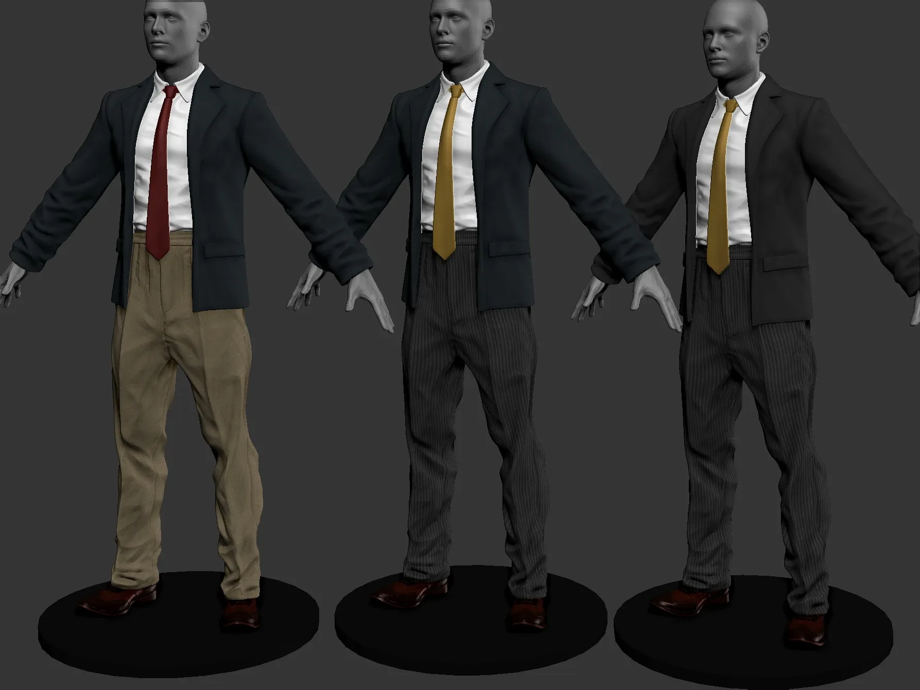 Video Tutorial Clean Suit men in zbrush 2021