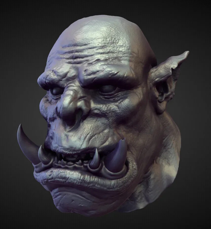 45 HEADS high poly sculpts