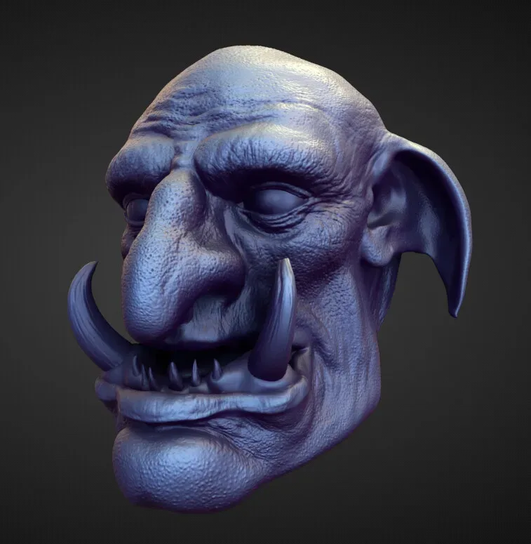 45 HEADS high poly sculpts