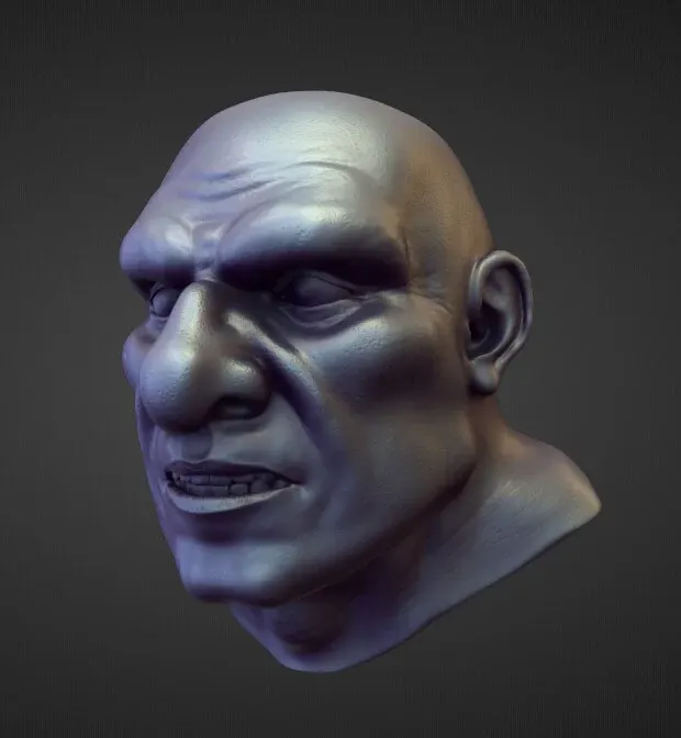 45 HEADS high poly sculpts