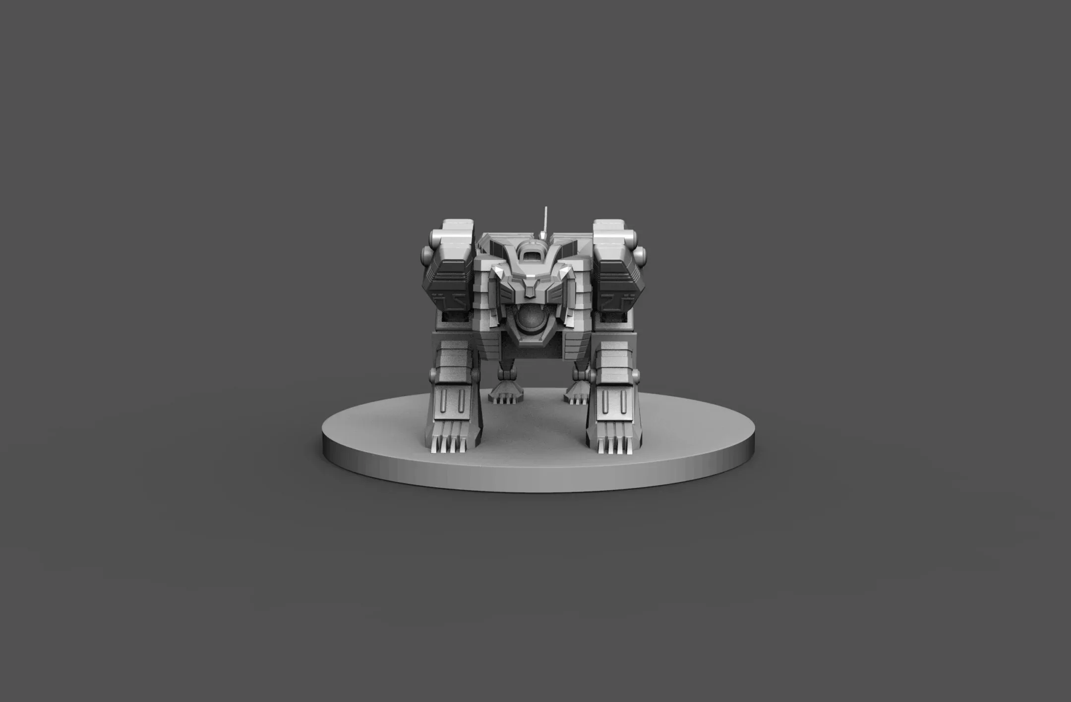 MMPR Tigerzord 3D print model